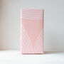 Pink Geometric Circle Wrapping Paper, thumbnail 3 of 3