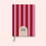 2027 Diary | A5 Hardcover Week To View | Pink And Red, thumbnail 1 of 8