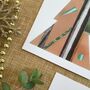 Christmas Postcards, Festive Christmas Trees, thumbnail 6 of 8