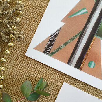 Christmas Postcards, Festive Christmas Trees, 6 of 8