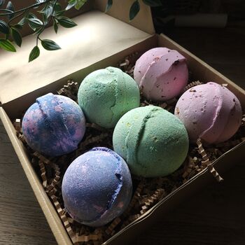 Jumbo Aroma Bath Bombs Gift Box, 7 of 7