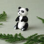 Artisan Glass Panda In Gift Box, thumbnail 1 of 4