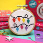 'Fairy Lights' Mini Cross Stitch Kit, thumbnail 1 of 4