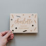 Personalised Wooden Happy Birthday Card, thumbnail 1 of 4