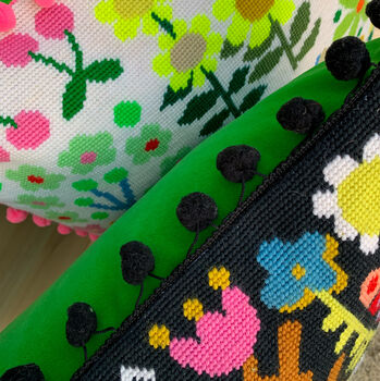 You Make Me Daisy Tapestry / Needlepoint Kit, 8 of 8