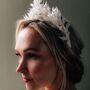 Mathilde Leaf Bridal Crown, thumbnail 3 of 3