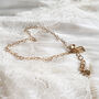 Gold Vermeil Heart Chain Bracelet, thumbnail 2 of 6
