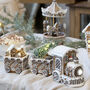 Traditional Gingerbread Steam Train Ornament, thumbnail 1 of 3