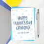 Grandad From The Bump Father's Day Card, thumbnail 2 of 3