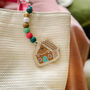 Personalised Gingerbread House Keyring Gift Kit, thumbnail 3 of 3