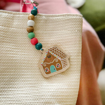 Personalised Gingerbread House Keyring Gift Kit, 3 of 3