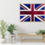 Union Jack Coronation British Flag Painting Art Print, thumbnail 2 of 4