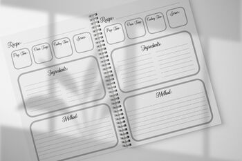 Personalised Apron, Watercolor Purple Baking Gift, 4 of 5