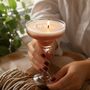 Vegan Handmade Pornstar Martini Cocktail Scented Candle, thumbnail 1 of 12