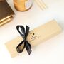 Personalised Incense Stick Holder In Solid Oak, thumbnail 4 of 8
