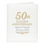 Personalised 50th Golden Anniversary Album, thumbnail 6 of 7