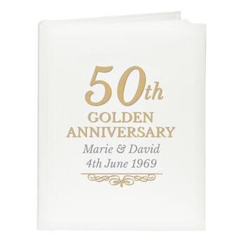 Personalised 50th Golden Anniversary Album, 6 of 7