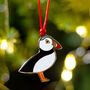 Puffin Christmas Tree Decoration, thumbnail 2 of 5