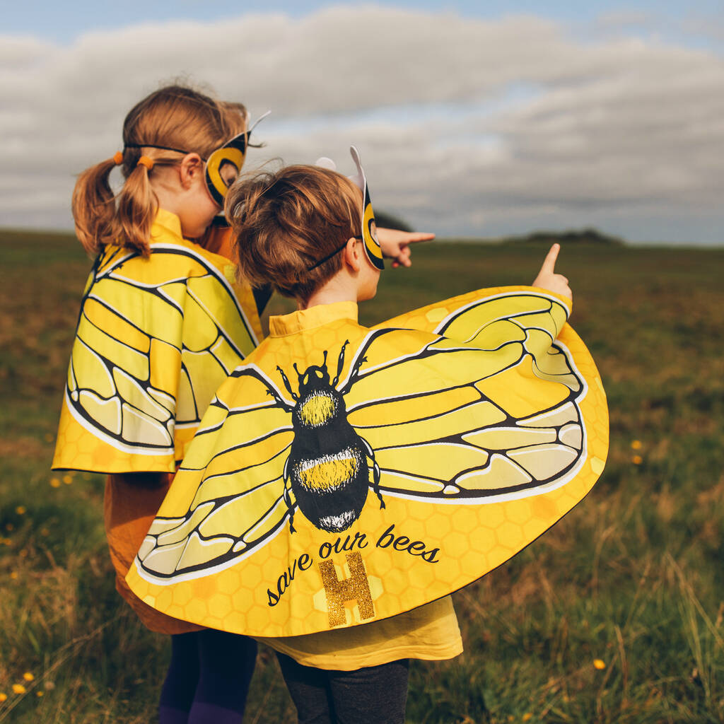 Personalised Bee Cape And Seed Set, 1 of 11