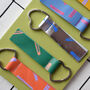 Love Hand Painted Leather Keyrings, thumbnail 1 of 11