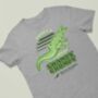 Funny Crocodile T Shirt, Adopt A Swampy Chompy, thumbnail 2 of 4