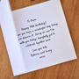 Personalised New Born Baby Card, thumbnail 3 of 5