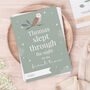 Personalised Woodland Animals Baby Milestone Cards, thumbnail 3 of 3