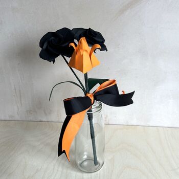 Halloween Origami Paper Bouquet, 4 of 5