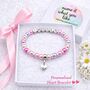 Personalised Birthstone Bracelet Birthday Gift For Her Inc Free Gift Box And Message, thumbnail 9 of 13
