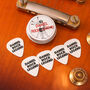 Personalised Rock Man Guitar Tin Music Gift For Dad, thumbnail 3 of 4