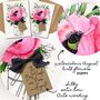 August Poppy Birth Flower Scented Birthday Card, thumbnail 7 of 12