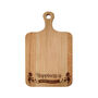 Oak Cheeseboard 'Happiness Is Home Grown' | Cheeseboard | Table Decor | Christmas Tableware, thumbnail 2 of 2