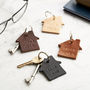 Personalised Leather New Home Keyring, thumbnail 1 of 4