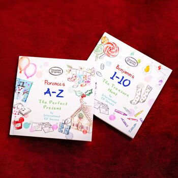 Personalised Alphabet Storybook Gift Set Keepsake, 5 of 8