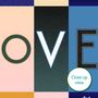 Love Print Romantic Personalised Gift Or Card, thumbnail 7 of 10