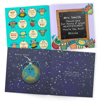 Personalised Super Headteacher End Of Term Gift Book, 3 of 10