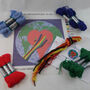 'All Our Hearts Beat As One’ Needlepoint Canvas Kit, thumbnail 1 of 9
