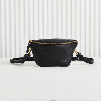 Personalised Luxury Leather Sling Bag, 10 of 12