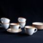 Mix And Match 12 Handmade Pottery Tea Cup Andsaucer Set, Porcelain Tableware Cup, thumbnail 2 of 12