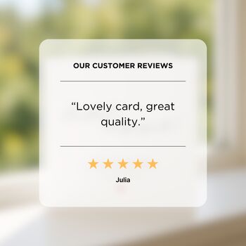 Personalised Simple Engagement Card For Couple Or Friends, 7 of 7