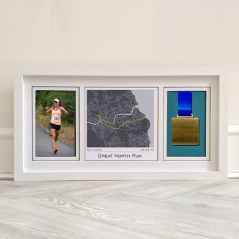 Any Marathon Inc Virtual Photo, Medal And Map Frame, 7 of 9