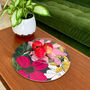 Vivid Garden Blooms Navy Melamine Tableware, thumbnail 10 of 12