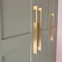 Solid Brass Gold Door And Drawer Pull Handles, thumbnail 5 of 12
