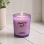 Blueberry And Vanilla Bakery Scented Soy Wax Candle, thumbnail 2 of 6