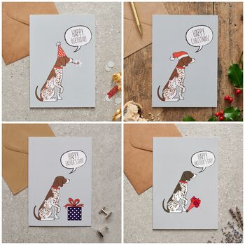 German Shorthaired Pointer Dog Walking Socks, 10 of 10