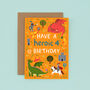 Any Age Heroes And Dragons Birthday Card, Boys Age Birthday Card, Kids, thumbnail 3 of 8
