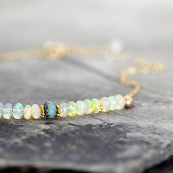 Ethiopian Opal Necklace, 7 of 10