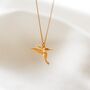 Personalised 30th Birthday Gift For Her, Hummingbird Necklace, thumbnail 4 of 7