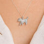 Personalised Sterling Silver Cockapoo Necklace, thumbnail 2 of 12