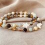 Moon And Stars Amazonite Bracelet, thumbnail 1 of 8